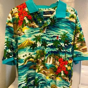 Collard polo shirts size L-XL